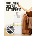 LiTHELi Cordless Vacuum Mop Cleaner, 2-in-1 Hard Floor Stick Vacuum, Wet Dry Mop, 2 Disposable Dust Boxes, 14 Disposable Pads & 1 Washable Pad, 2 Swappable 4000mAh Batteries - Image 4