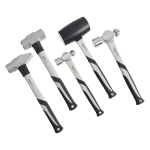 Amazon Basics Hammer Set - 5-Pieces, Shock-Absorbing Fiberglass Handle