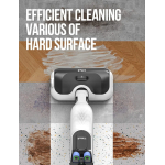 LiTHELi Cordless Vacuum Mop Cleaner, 2-in-1 Hard Floor Stick Vacuum, Wet Dry Mop, 2 Disposable Dust Boxes, 14 Disposable Pads & 1 Washable Pad, 2 Swappable 4000mAh Batteries - Image 7