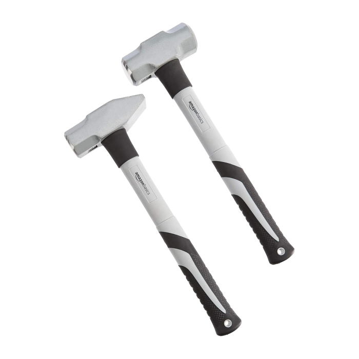 Amazon Basics Hammer Set - 5-Pieces, Shock-Absorbing Fiberglass Handle - Image 5