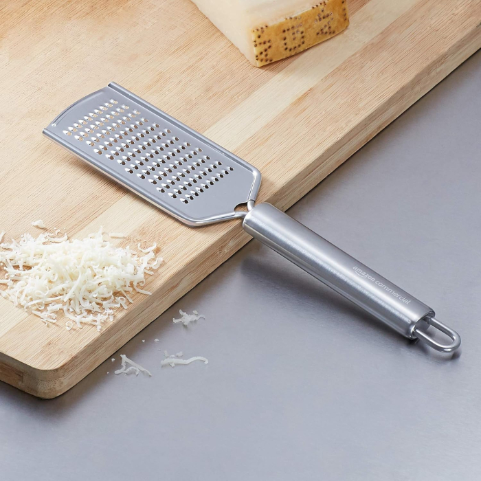 Amazon Commercial Stainless Steel Flat Cheese Grater - Image 3