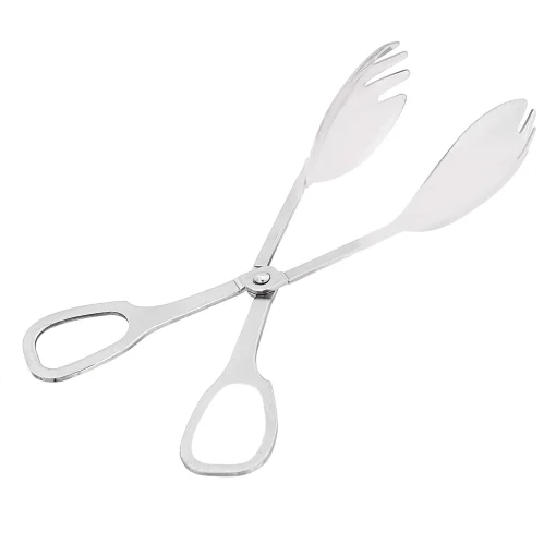 Amazon Commercial Stainless Steel Salad Tongs - Image 2