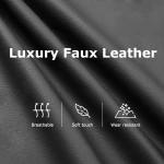 vidaXL Swivel Recliner with Ottoman Brown Faux Suede Leather - Image 8