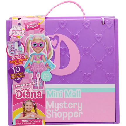 Love, Diana 919602.002 Super Secret Salon-Mini Mall Mystery Shopper, Mixed Colours