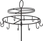 Amazon Basics Spinning Jewelry Tree Stand - Black - Image 4