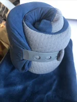Go Travel Deluxe Roll & Pack Memory Form Travel Sleep Neck Pillow w/ Carry pouch - Image 3