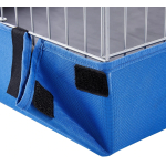 Amazon Basics Canvas Bottom Habitat Pet Cage - 47 x 14 x 24 Inches, Blue - Image 5