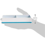 Amazon Basics Sticky Note Holder - Blue and White - Image 3