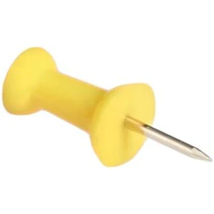 Amazon Basics Push Pins Tacks, Assorted Colors, Steel Point, 200-Pack - Image 4