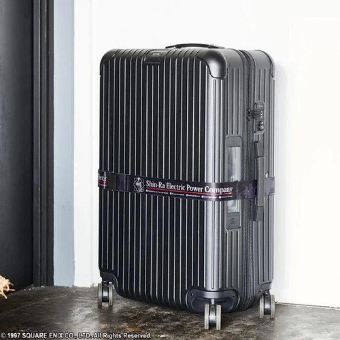 Final Fantasy VII Remake Shin-Ra Shinra Company Luggage Strap FF 7 Rebirth - Image 2