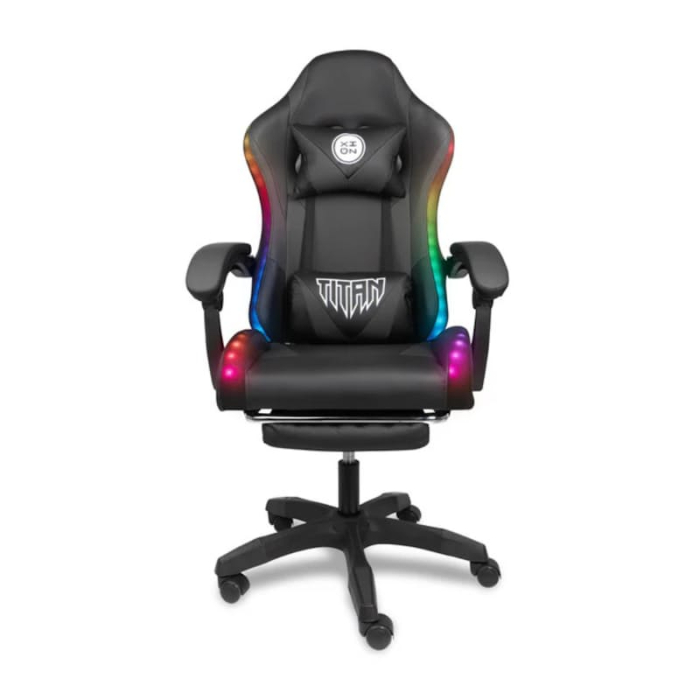 TITAN Xion edition gaming chair with lumbar support and foot rest - Image 14