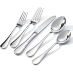 C&E 30-Piece Premium Stainless Steel Dinnerware Set