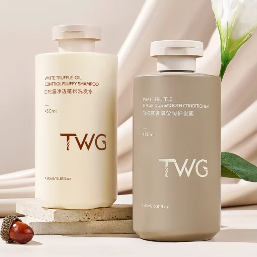 TWG Shampoo Bath Gift White Truffle Sulfate Free Curly Hair Care Products Hair Conditioner Hair Shampoo Set - Duplicate - [#30003] - Image 2