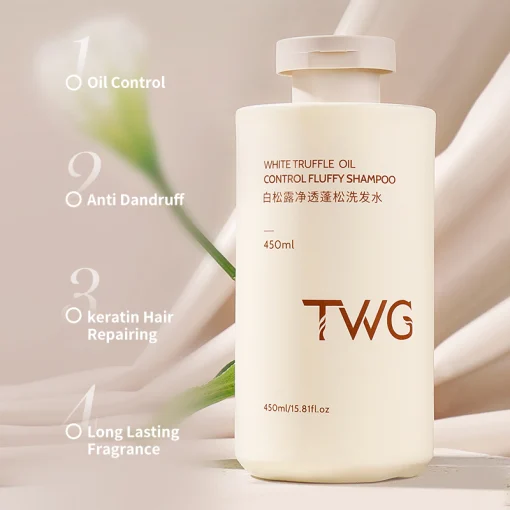 TWG Shampoo Bath Gift White Truffle Sulfate Free Curly Hair Care Products Hair Conditioner Hair Shampoo Set