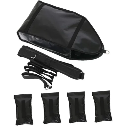 NAIZEA Adjustable Weight Sled Trainer, Sandbag Sled Trainer Resistance Sled Trainer for Sprinter Speed Training Indoor with 4 Weight Sandbags Brand: NAIZEA - Image 9