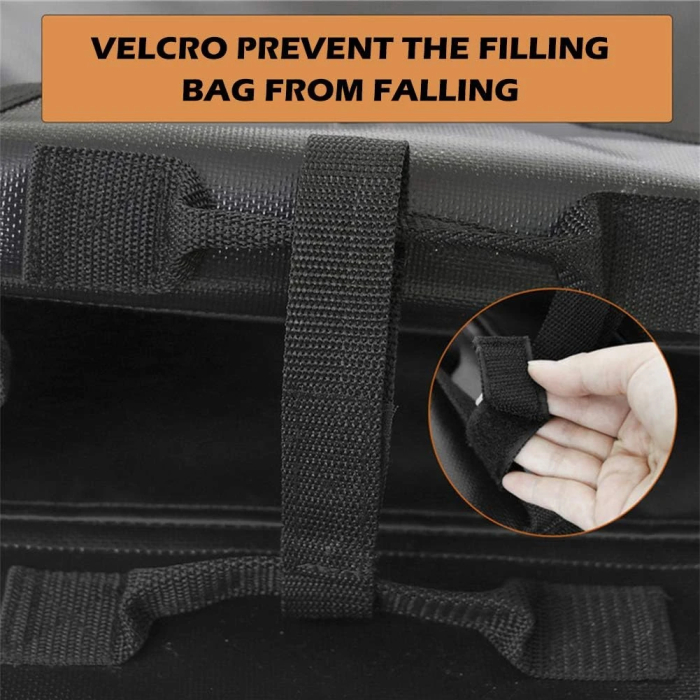 NAIZEA Adjustable Weight Sled Trainer, Sandbag Sled Trainer Resistance Sled Trainer for Sprinter Speed Training Indoor with 4 Weight Sandbags Brand: NAIZEA - Image 8