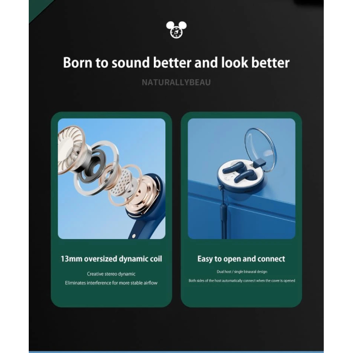 Mickey Original Headphones Limited Edition - Multiple Colors (Black) - Image 4