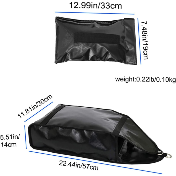 NAIZEA Adjustable Weight Sled Trainer, Sandbag Sled Trainer Resistance Sled Trainer for Sprinter Speed Training Indoor with 4 Weight Sandbags Brand: NAIZEA - Image 6