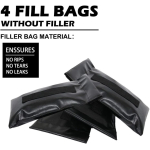 NAIZEA Adjustable Weight Sled Trainer, Sandbag Sled Trainer Resistance Sled Trainer for Sprinter Speed Training Indoor with 4 Weight Sandbags Brand: NAIZEA - Image 5