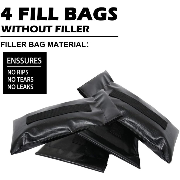 NAIZEA Adjustable Weight Sled Trainer, Sandbag Sled Trainer Resistance Sled Trainer for Sprinter Speed Training Indoor with 4 Weight Sandbags Brand: NAIZEA - Image 5