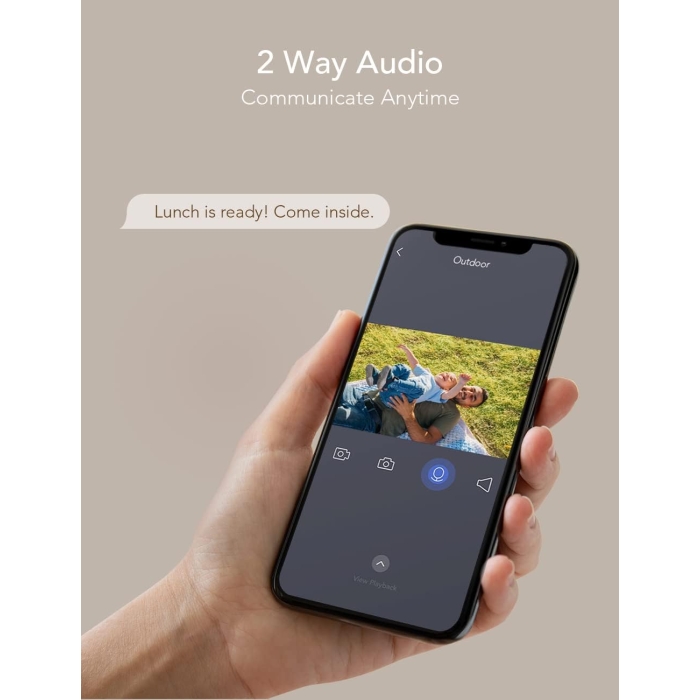 nooie Pro Cam, 2K Security Cameras Wireless Outdoor, Battery Powered Security Camera for Home Security, 2.4/5GHz WiFi Surveillance Camera, Spotlight, Color Night Vision, 2-Way Talk, Cloud/SD Storage - Image 6