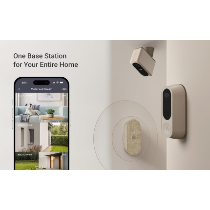 nooie Pro Cam, 2K Security Cameras Wireless Outdoor, Battery Powered Security Camera for Home Security, 2.4/5GHz WiFi Surveillance Camera, Spotlight, Color Night Vision, 2-Way Talk, Cloud/SD Storage