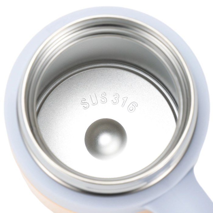 510ml Insulated Leakproof Stainless Steel Travel Mug Classic Design with Handle and Lid for Iced Coffee - Image 3