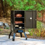 Features of the 30 inch Analog Electric Smoker - 2 Rack - Image 6