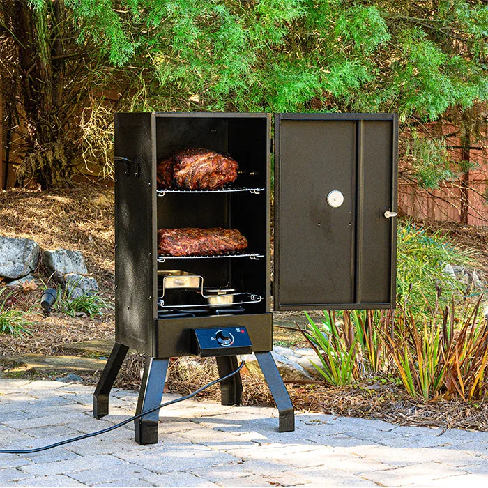 Features of the 30 inch Analog Electric Smoker - 2 Rack - Image 6