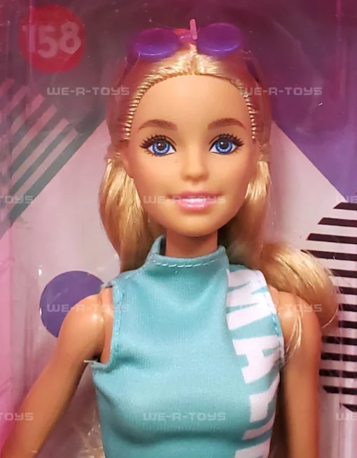 Barbie Fashionistas Doll #158 Long Blonde Pigtails 2020 Mattel GRB50 - Image 3
