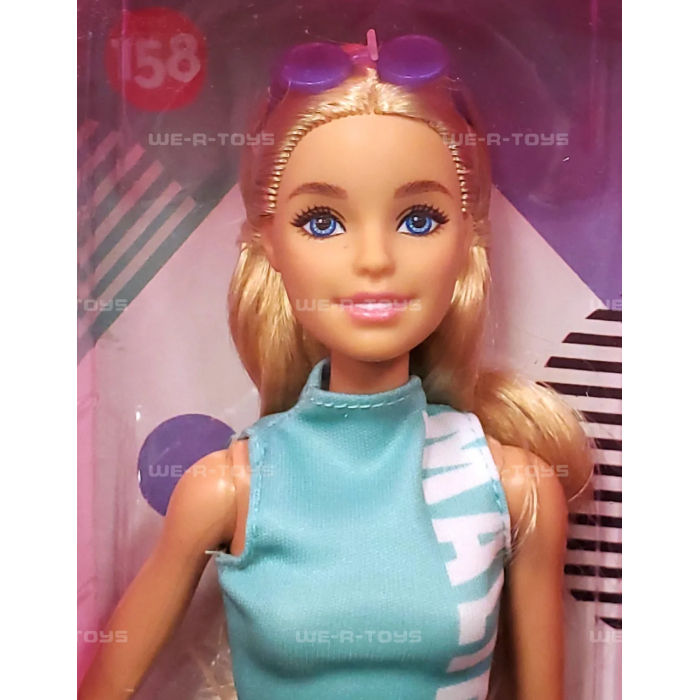 Barbie Fashionistas Doll #158 Long Blonde Pigtails 2020 Mattel GRB50 - Image 3