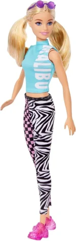 Barbie Fashionistas Doll #158 Long Blonde Pigtails 2020 Mattel GRB50 - Image 4