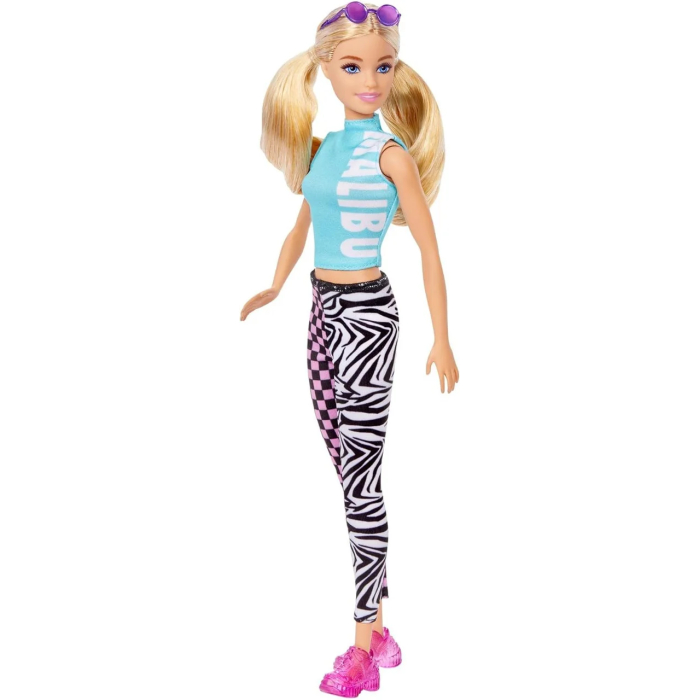 Barbie Fashionistas Doll #158 Long Blonde Pigtails 2020 Mattel GRB50 - Image 4