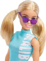 Barbie Fashionistas Doll #158 Long Blonde Pigtails 2020 Mattel GRB50 - Image 5