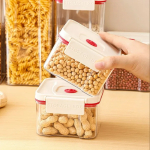 Clearance Items,npkgvia Kitchen Canisters,Canning Jars,Vacuumable Sealed Food Containers Transparent Sealed Grain Containers With LIDS Plastic Sealed Kitchen Containers D,Food Storage Containers - Image 2