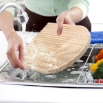 Decorative Wooden Serving Board - Pine Cutting Board - Ribbed Rainbow Shape - Tray - Boho Serving Platter - Breakfast Board for Bread, Cookies, Fruit, Coffee - Image 6