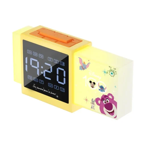 Disney QS-S2 D100 Series Bluetooth Alarm Clock Speaker - Image 2