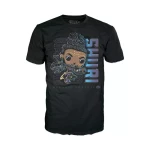 Funko Pop! & Tee: Marvel - Black Panther Shuri - Large - (L) - T-Shirt - Clothing with Collectible Vinyl Figure - Gift Idea - Toys & Short Sleeve T-Shirt for Unisex Adults - Movie Fans - Image 3