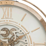 Sonika beige clock L 74cm - Atmosphera Sold and shipped by Decoration Brands PRICE with SHIPPING CHARGES INCLUDED, available online only - Image 3