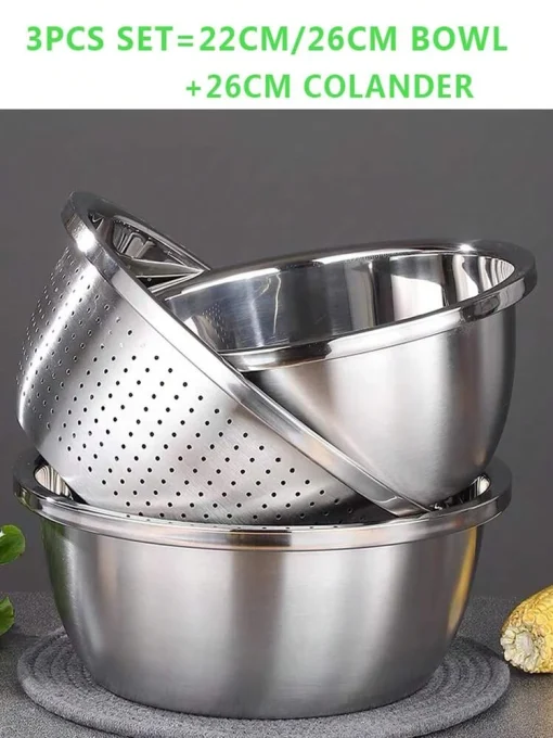 imarku Stainless Steel Frying Pan - 3 Ply Steel Skillet - Professional Grade Pans for Cooking - 12 Inch Stainless Steel Cooking Pan Hammered Surface - Image 9