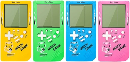 NC Classic Handheld Tetris Large Screen Digital Video Game Console - Image 3