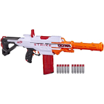 Nerf Ultra Strike Motorized Blaster, 10 Nerf Accustrike Ultra Darts, 10 Dart Clip, Integrated Sight, Compatible Only With Nerf Ultra Darts, F6024U50