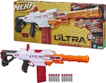 Nerf Ultra Strike Motorized Blaster, 10 Nerf Accustrike Ultra Darts, 10 Dart Clip, Integrated Sight, Compatible Only With Nerf Ultra Darts, F6024U50 - Image 6