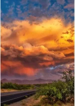 Buffalo Games - Chuck Jentile - Desert Clouds, Arizona - 500 Piece Jigsaw Puzzle for Adults -Challenging Puzzle Perfect for Game Nights - Finished Size is 21.25 x 15.00 - Image 2