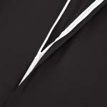 Amazon Basics Lightweight Microfiber 3-Piece Duvet Cover Set with Zipper Closure, Full/Queen, Black, Solid - Image 5