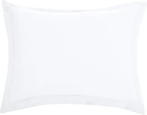 Amazon Basics Lightweight 2 Piece Microfiber Duvet Cover Set with Zipper Closure, Twin/Twin XL, Bright White, Solid - Image 3