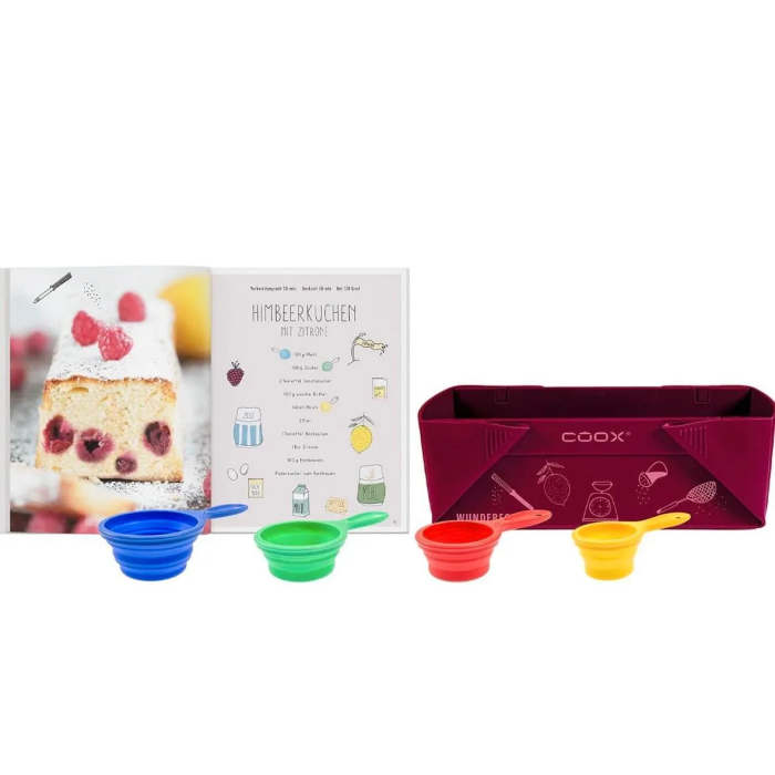 coox Children's Baking Set, Baking with Children - No Weighing, Baking Fun for Young and Old, Silicone, BPA-Free, Excellent Quality - Image 3