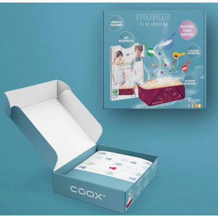 coox Children's Baking Set, Baking with Children - No Weighing, Baking Fun for Young and Old, Silicone, BPA-Free, Excellent Quality