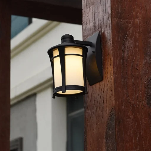 Generic Modern Metal Outdoor Wall Lights, Led Wall Sconce Light Fixtures, Waterproof Exterior Wall Light Fixtures, Wall Mounted Lamps, Porch&Patio Light, Hallway Stairs Gardens - Image 3