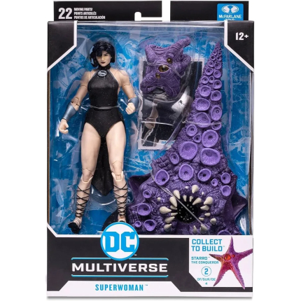 McFarlane Toys DC Multiverse Superwoman Crime Syndicate 7-inch Figure with Build-A Starro Piece
